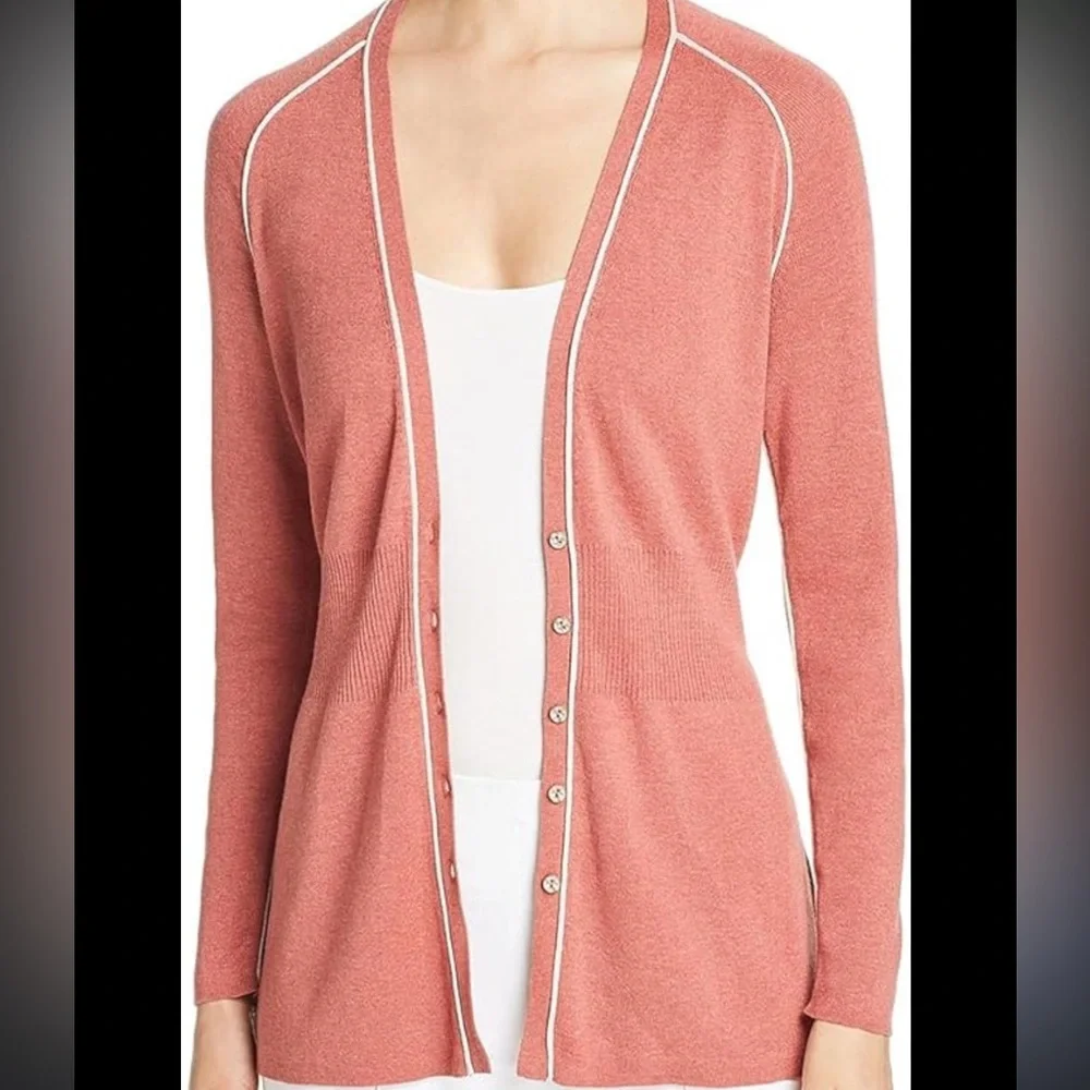 NIC+ZOE Women's Tipped‎ Cardy